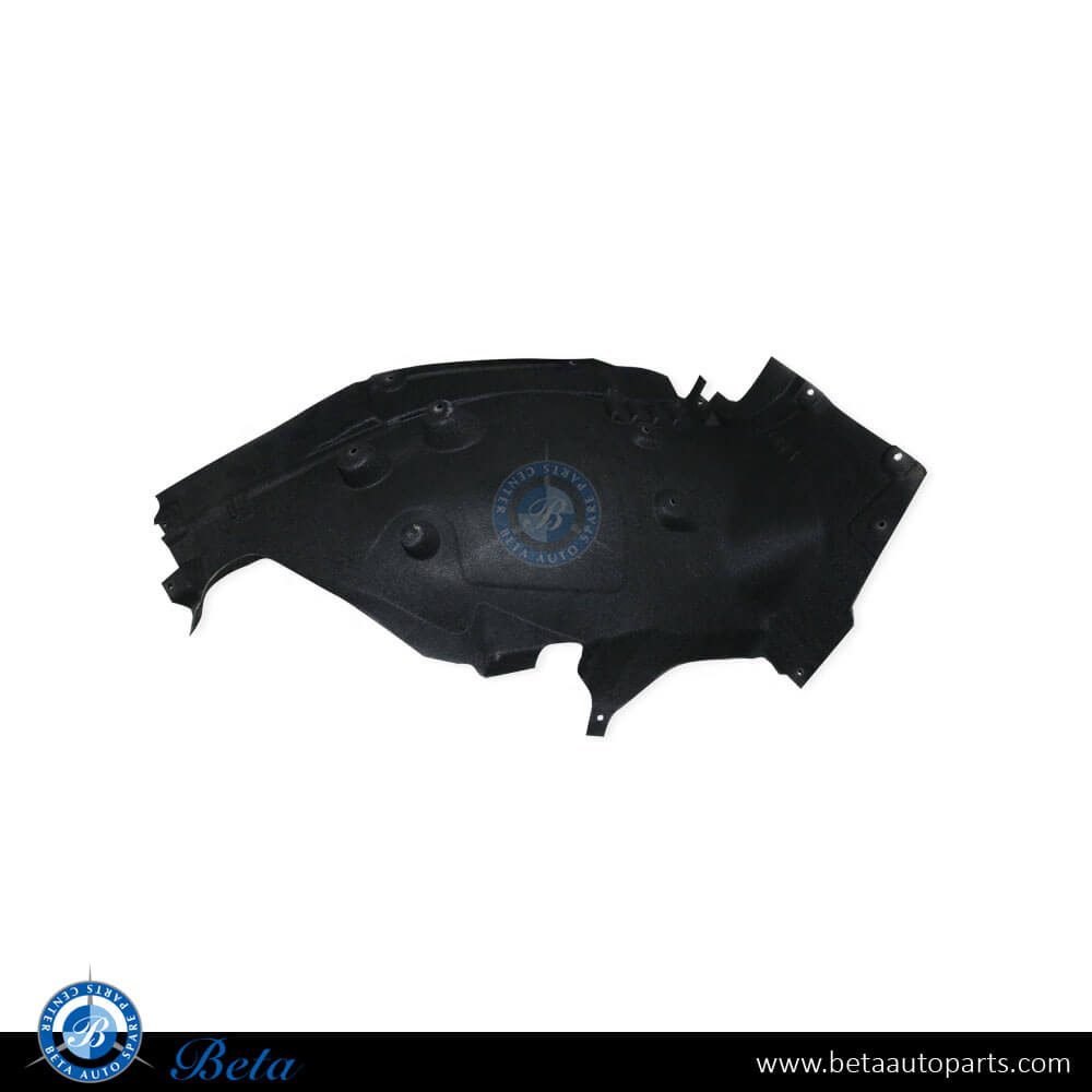 Right Side Front Wheel Fender Liner Rear Half - Injection for BMW X5 G05 2019-Up models, Part Number 51717424908 Right Side Front Wheel Fender Liner Rear Half - Injection for BMW X5 G05 2019-Up models, Part Number 51717424908